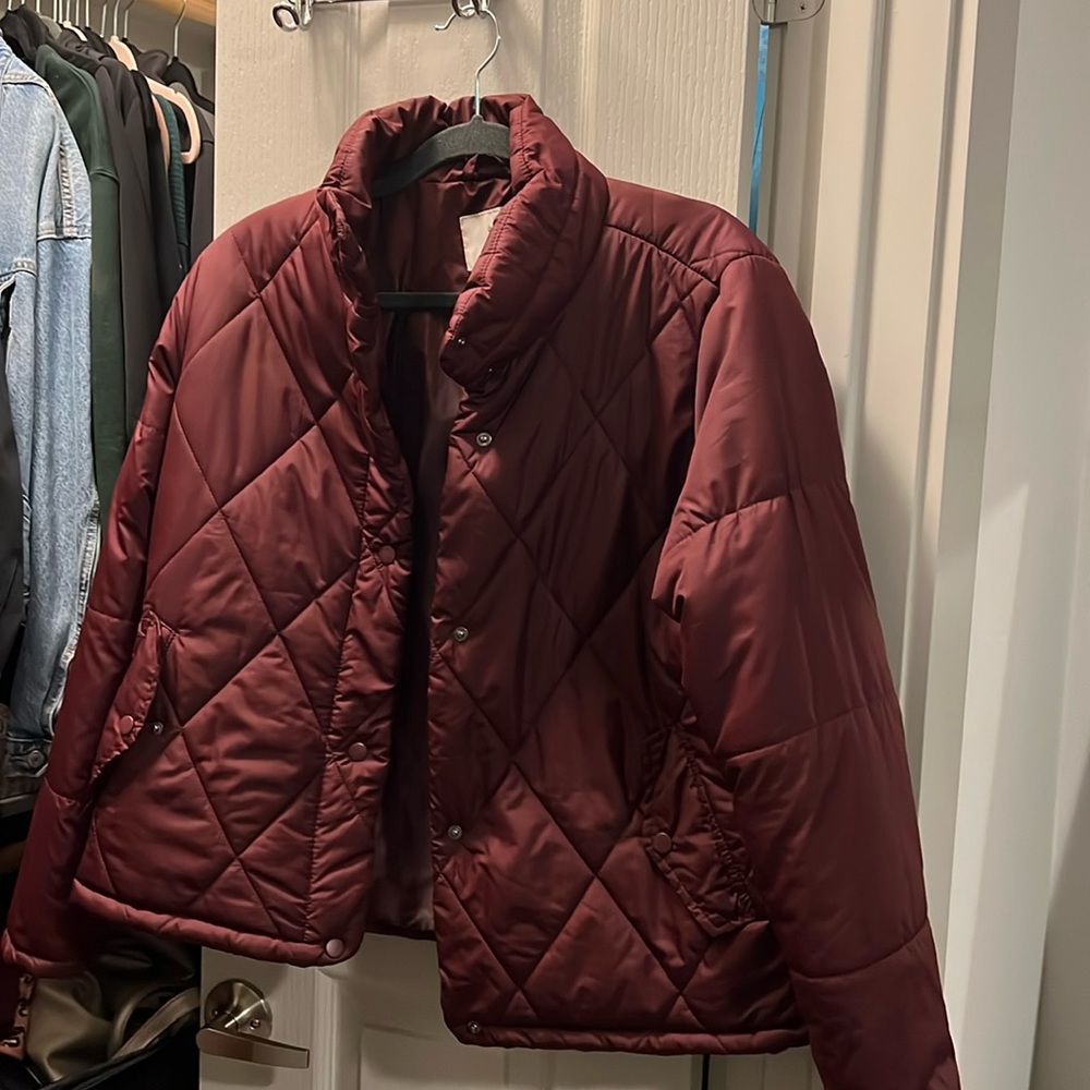 Maroon jacket
